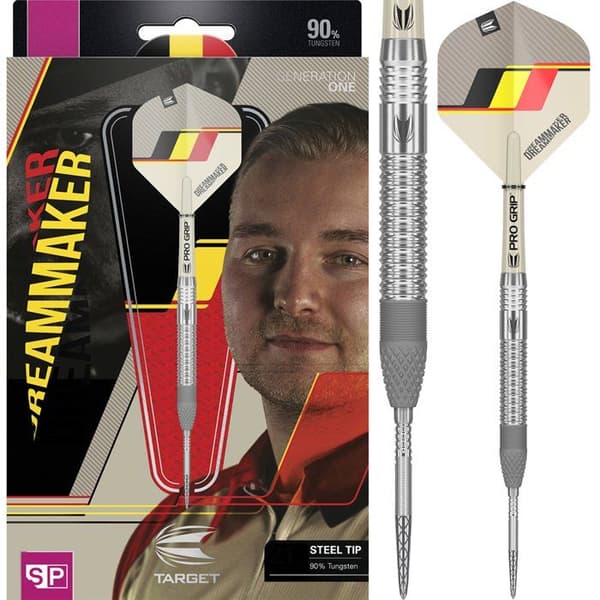 Mål Dimitri van den Bergh SP G1 90% - Stålspetspilar
