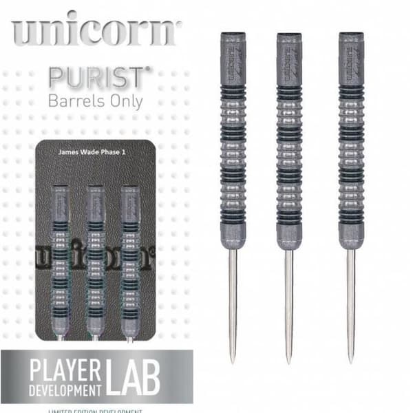 James Wade Purist Fas 1 90% 20-22-24g-22g- Märke: Unicorn - Material: Tungsten 90%