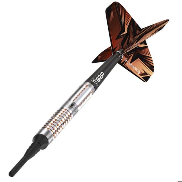 Fläskpilar - Bull Darts - Adon - 90% tungsten - 18g - Silver och brons