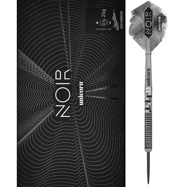 Unicorn Dart Gary Anderson Phase 5 Black Steeltip 23g