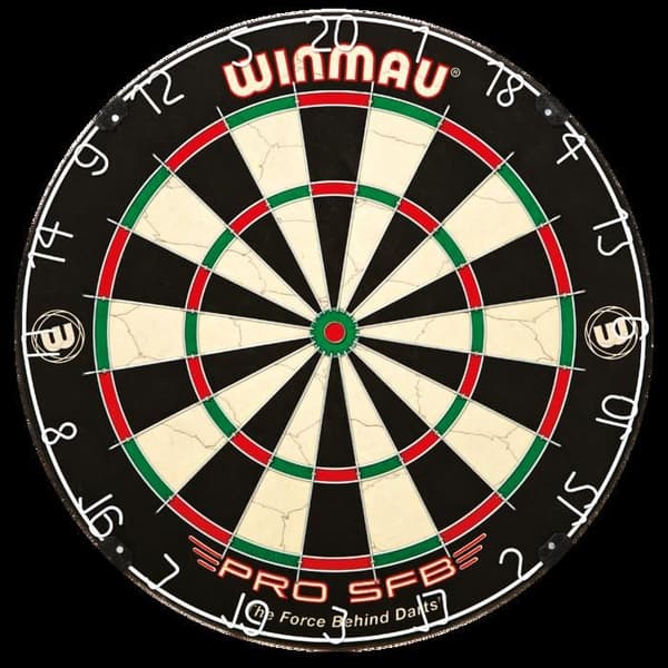 Dartspel - Winmau - Pro SFB - Sisalmål - Antireflex - Blandat