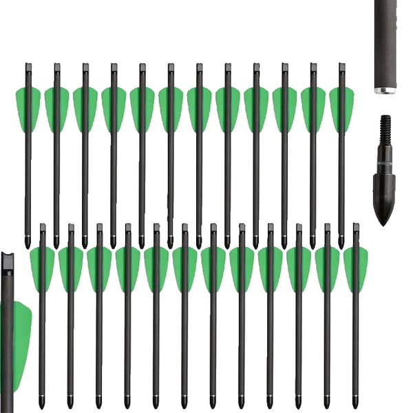 Hiiliristikko nuolet, 75 tuuman pituus, Cobra System yhteensopivuus, 24 kpl