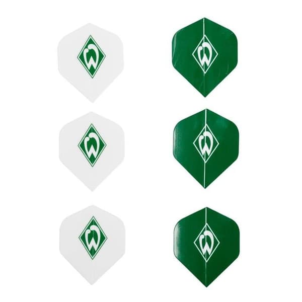 Werder Bremen - 22-22069 - SV Werder Bremen Set med 6 vingpinnar för dartpilar