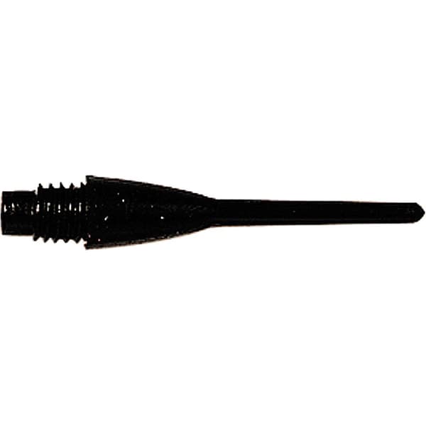 Dart tips soft tip 2 BA Svart 1000 st