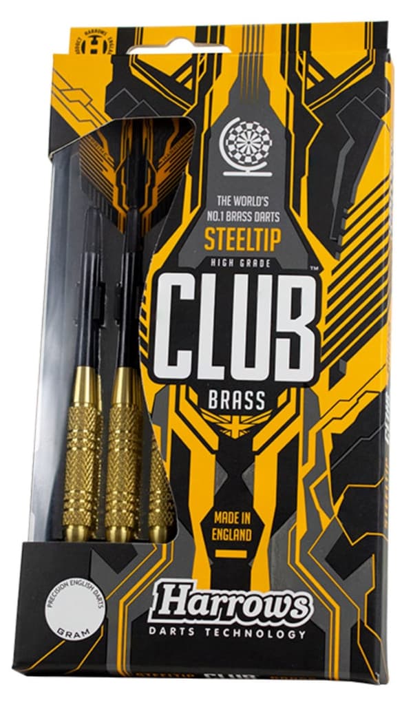 Steeltip darts HARROWS CLUB BRASS 3x20gK