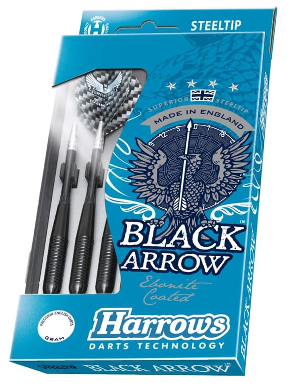 Steeltip darts HARROWS BLACK ARROW 3x20gK