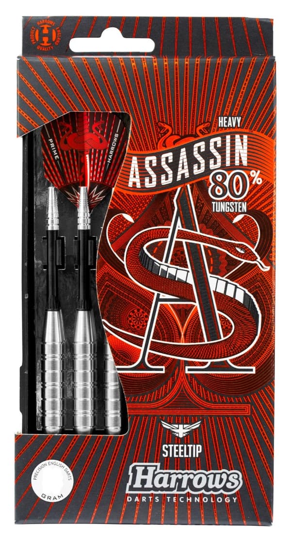 Steeltip darts HARROWS ASSASSIN HEAVY W80 3x30gR