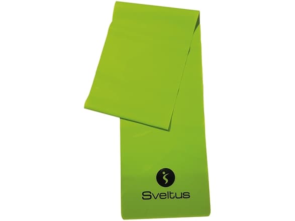 Exercise band SVELTUS, medium, green, 120 cm