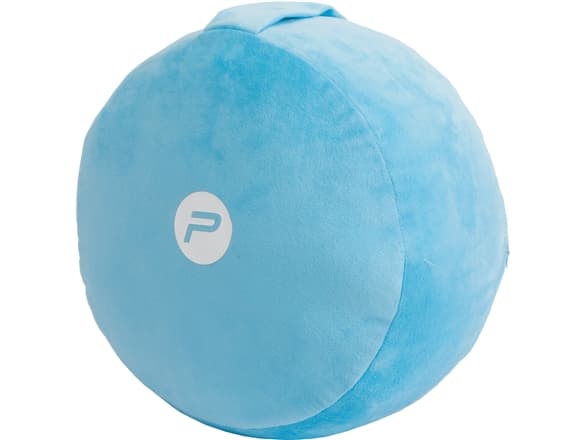 Pure2Improve Meditation Pillow Blue, Super Soft Velour Polyester Outer, Polypropylene/Cotton Filling