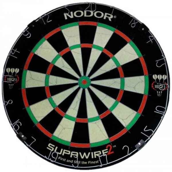 Nodor Supawires Bristle Dartskiva Black/Beige One Size