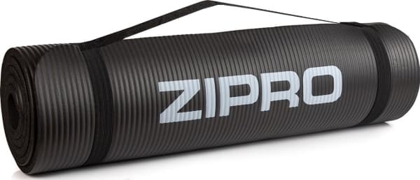 Zipro harjoitusmatto 180 cm x 60 cm x 1 cm musta