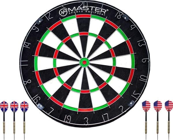 Master Dartboard MASTER Grande Brasil 45 cm (sisal)