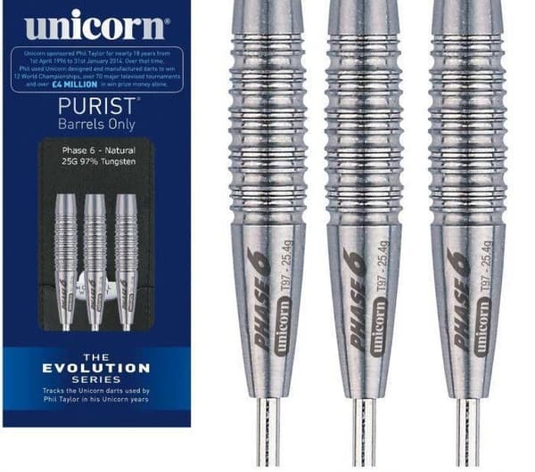 Kategori: stålspets &gt; unicornsteel spets stålspetspilar - Märke: Unicorn - Variant: 25g - Material: Tungsten 97%