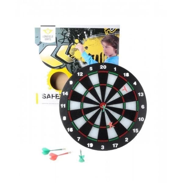 Säker darttavla för barn - Engelhart - Diameter 40 cm - 6 Säkerhetspilar i nylonspets