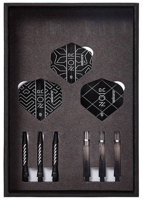 UNICORN Black Dart Black Gary Anderson 90% vikt 25 - Tungsten stålspets - 4 stycken