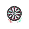Miniatyrbild 1 av 4: Master Dart darttavla - Med 6 pilar - Kartong resultattavla - 41cm