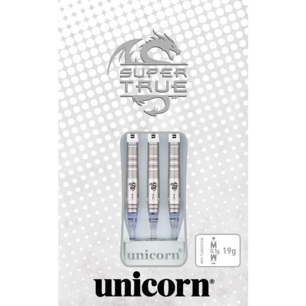 Super True arrowswhite soft tip arrows - UNICORN - 90% vikt 19 - Grå - Blandad - Silver