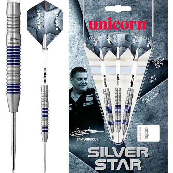 Unicorn Gary Anderson Silverstar 80% P2-22g- Märke: Unicorn - Material: