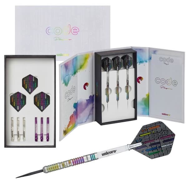 Unicorn Chris Dobey Dartset Stålspets 90 % Vikt 10 delar 21