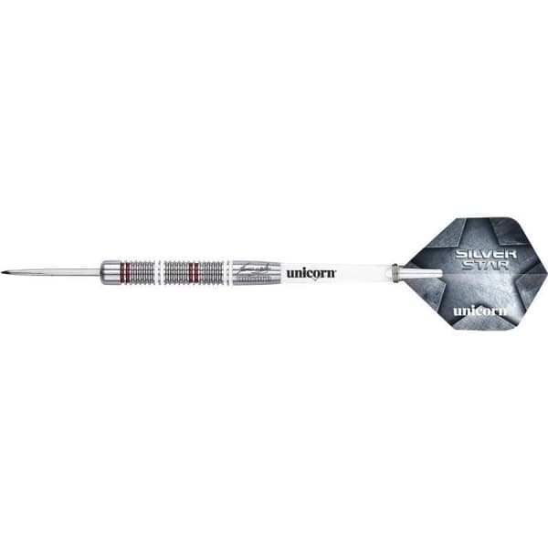 UNICORN Silver Starjames Wade 80% Dart - Vikt 24g - Stålspets - Paket med 3