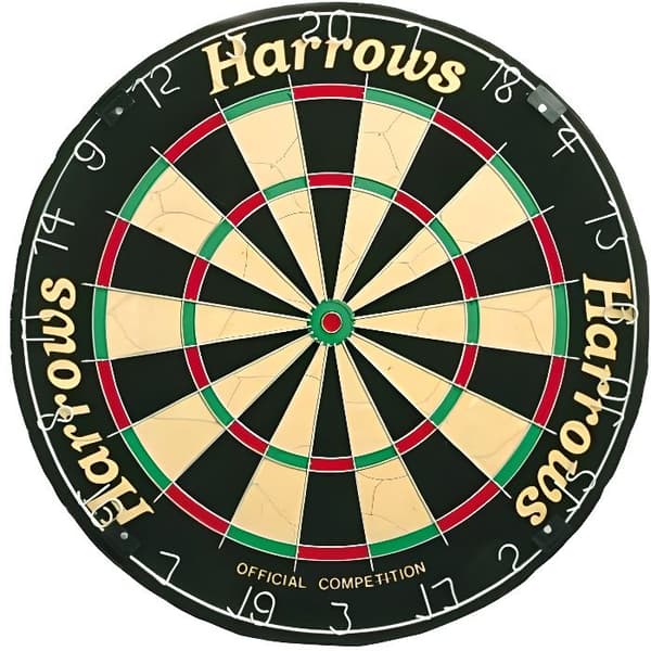 Traditionellt mål för pilar i stålspets - Harvar - Diameter 45,7 cm - Tjocklek 3,8 cm - Barn
