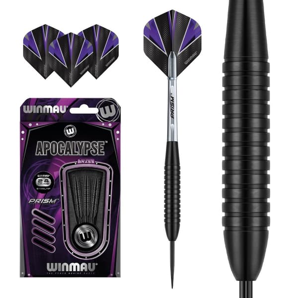 Winmau Apocalypse dartpile i messingstål