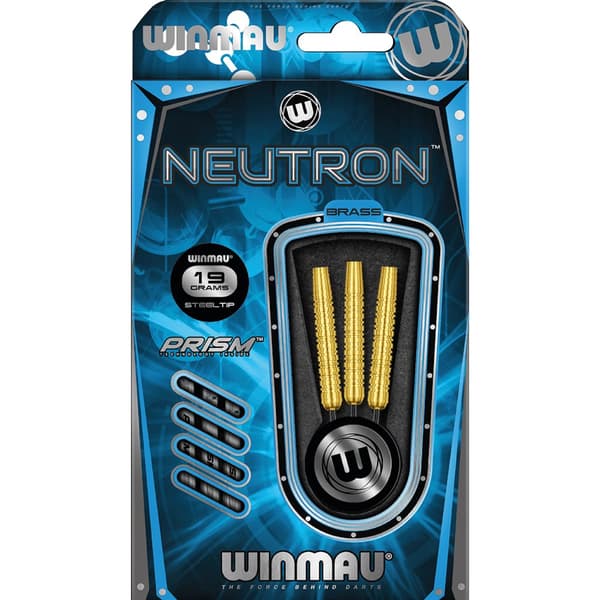 Winmau Neutron dartpile i messingstål