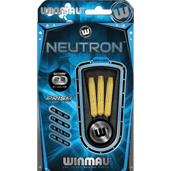 Winmau Neutron dartpile i messingstål