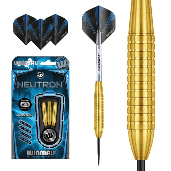 Winmau Neutron dartpile i messingstål