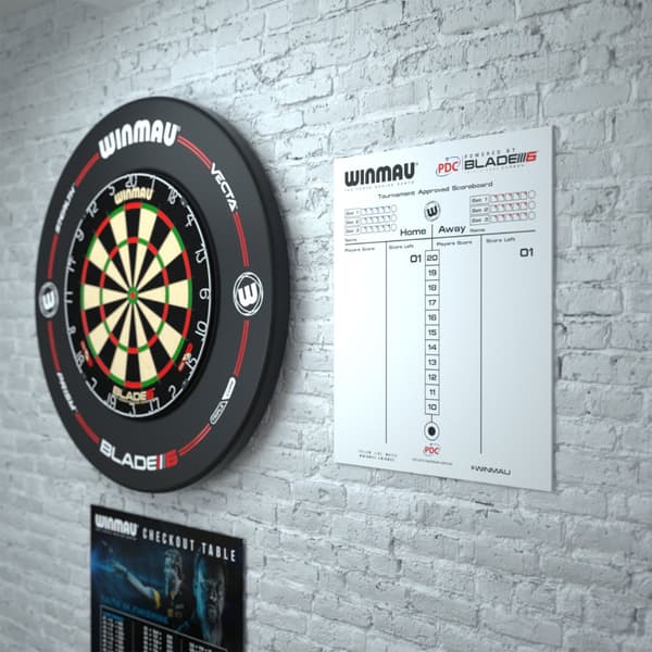 Resultattavla för Winmau dart