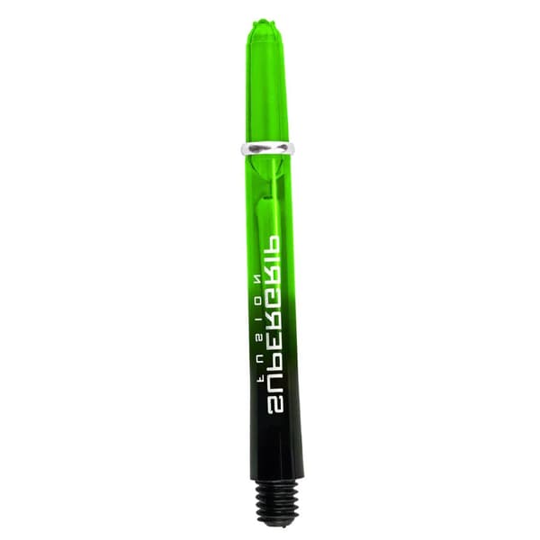 Harrows Supergrip Fusion Dart Stem (Pack Of 3) Black/Green S