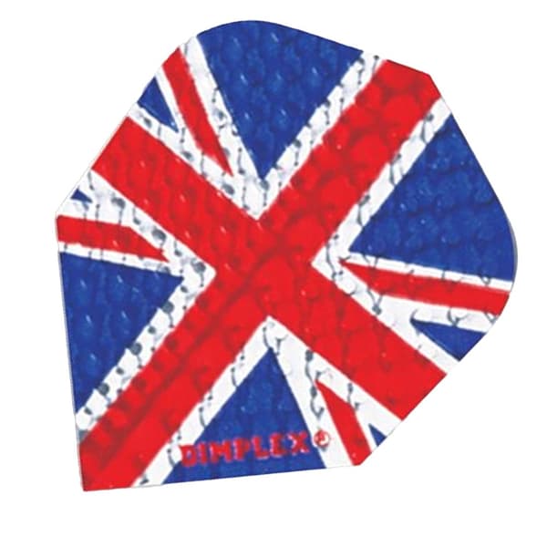 Harrows Dimplex Square Union Jack Dart Flights