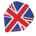 Miniatyrbillede 3 af 3: Harrows Dimplex Square Union Jack Dart Flights
