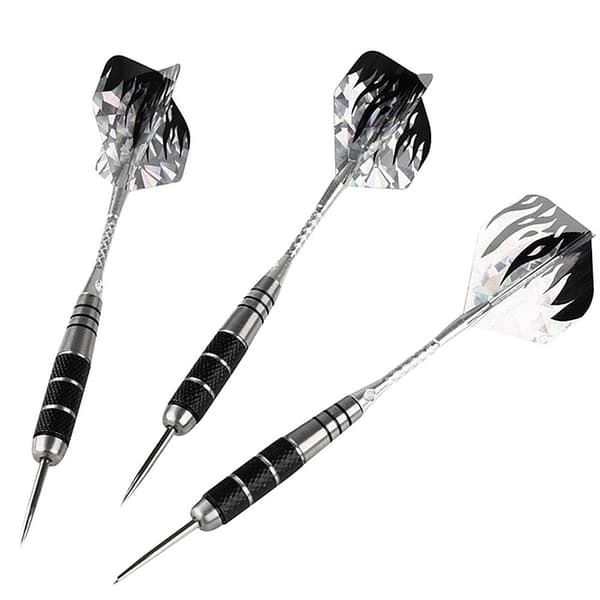 Dartpilar 3-pack 22g Silver / Svart
