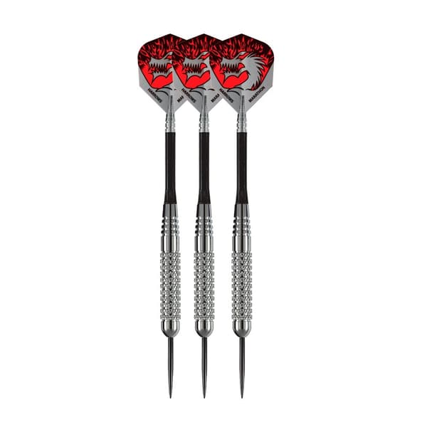 Harrows Silver Arrows Darts Silver/Black/Red 20g Harrows Silver Arrows Darts Silver/Black/Red 20g