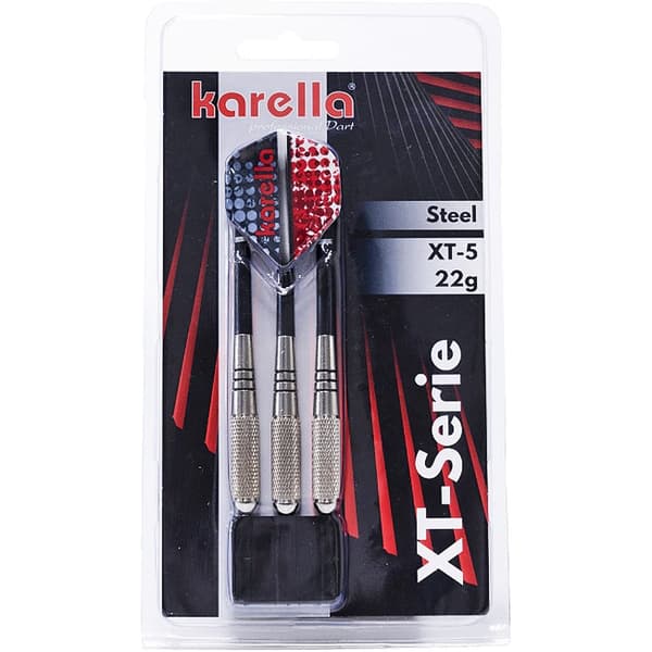 Karella XT-5 stålspetspilar 22 gram