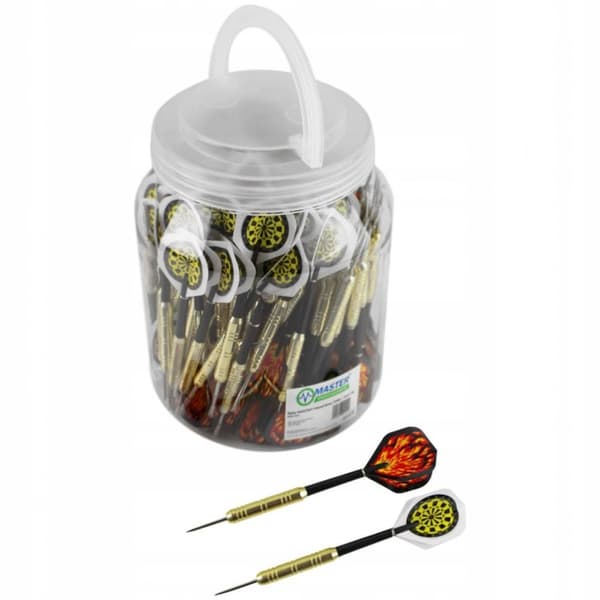 Darts MASTER Darts 16 g (100 kpl) teräväkärkisellä
