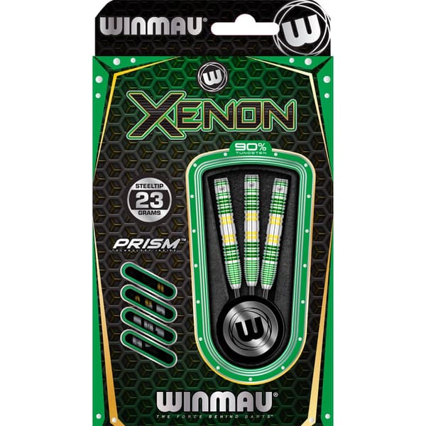 Winmau Xenon 90% tungsten steeltip dartpijlen