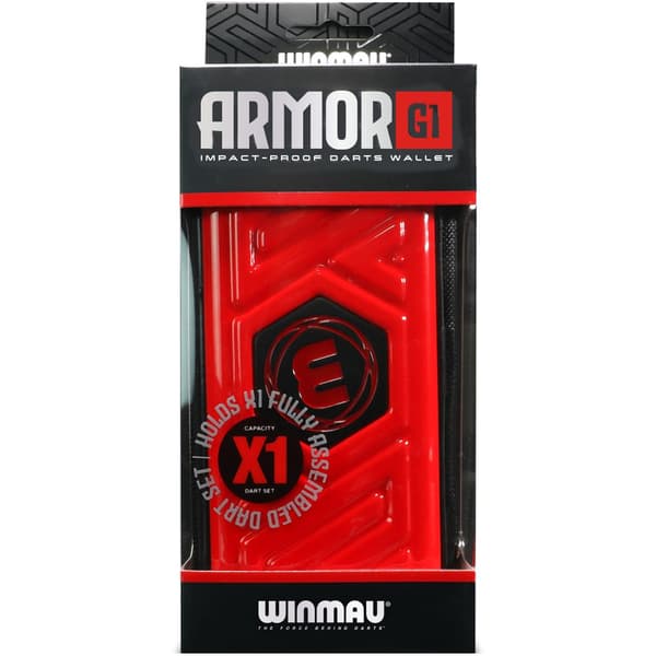 Winmau Armor G1 Dart Pung Rød