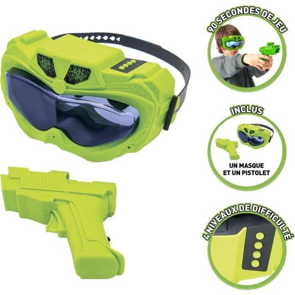 3D-mask - SILVERLIT - ALIEN VISION - 4 svårighetsgrader - Från 5 år