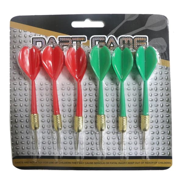 Dart MASTER Mässingspläterade 6 stycken