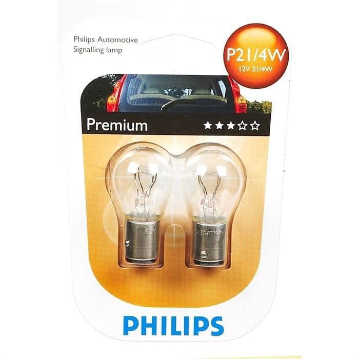 PHILIPS 2 Ampuller Vision 2 P21 / 4w 12v