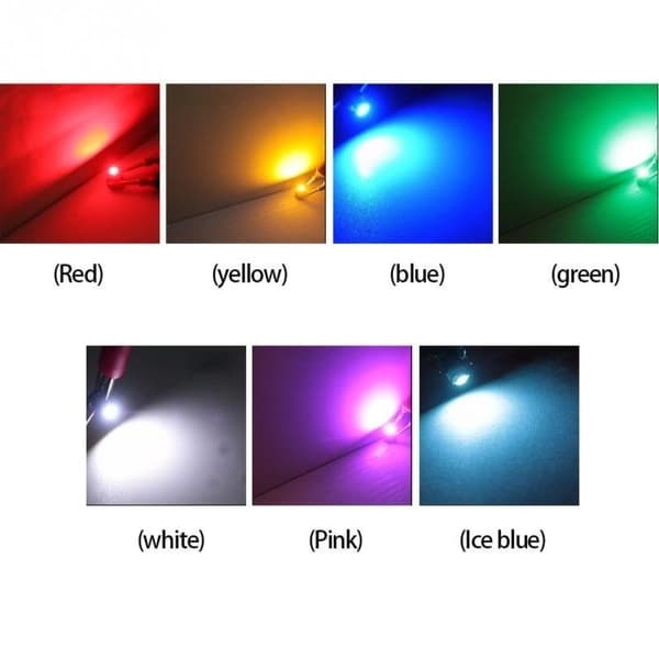 LED-lamppudiodi Neo Wedge T5 / T4.7 Valkoinen 10-pack