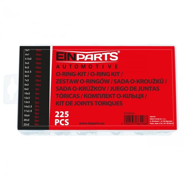 O-rings sortiment 225st O - Ringar