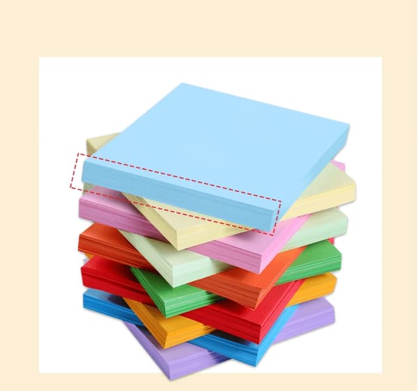 20-Pack Origami Papper - Ddakji - Squid Game - Blandade Färger