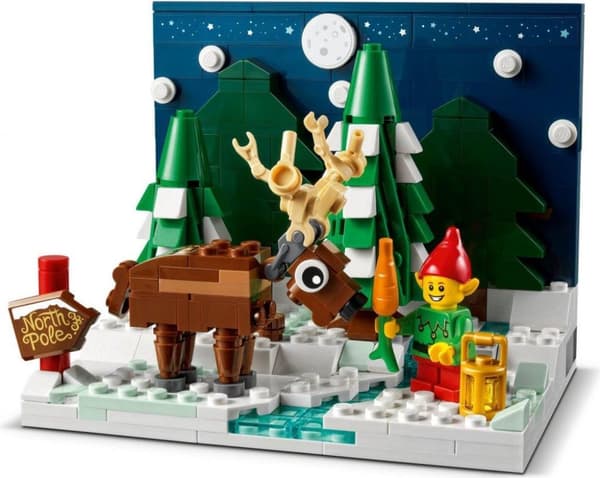 LEGO Santas Front Yard 40484