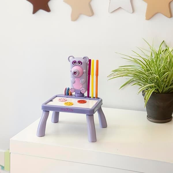 Maxlife Projektor Med Ritbord MXDP-100 - Lila