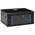 Miniatyrbillede 1 af 9: vidaXL væghængt netværksskab 4U 19" IP20 600x450x285 mm