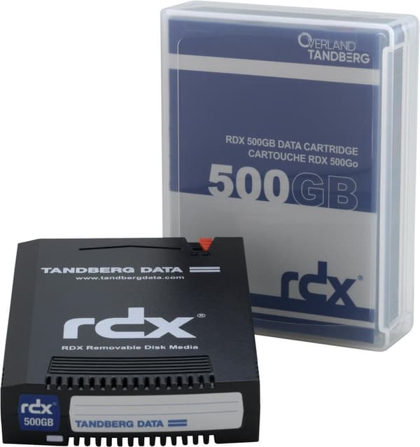 Tandberg 8541-RDX Quikstor 500 GB datakassett (SATA, USB 3.0)