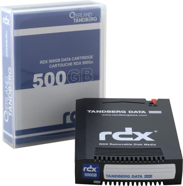 Tandberg 8541-RDX Quikstor 500 GB datakassett (SATA, USB 3.0)